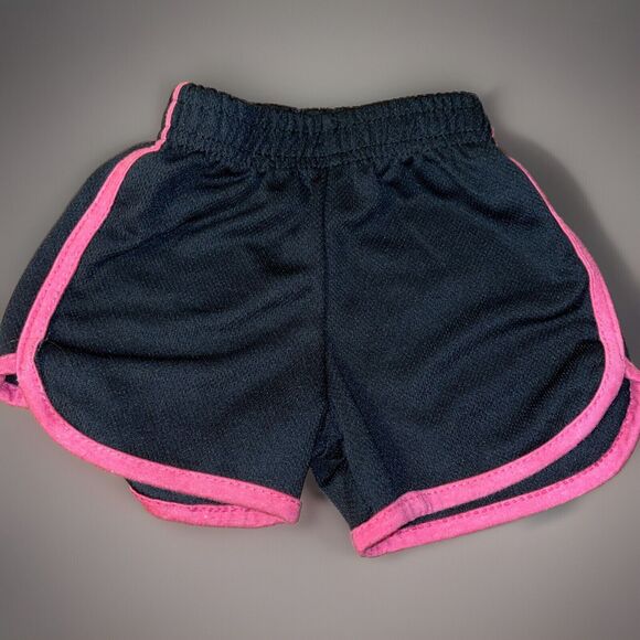 Love From The Heart Girls “Happy” Shorts Set Size 18 Months Cotton Blend - Picture 6 of 7